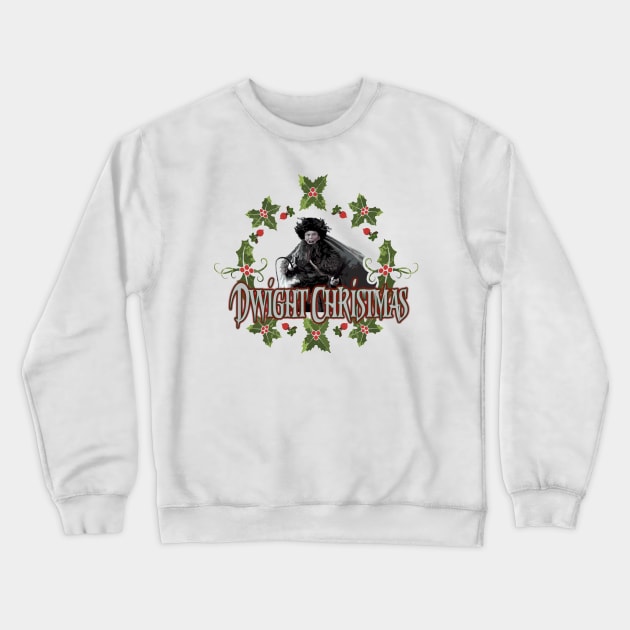 Dwight Christmas Crewneck Sweatshirt by GloriousWax